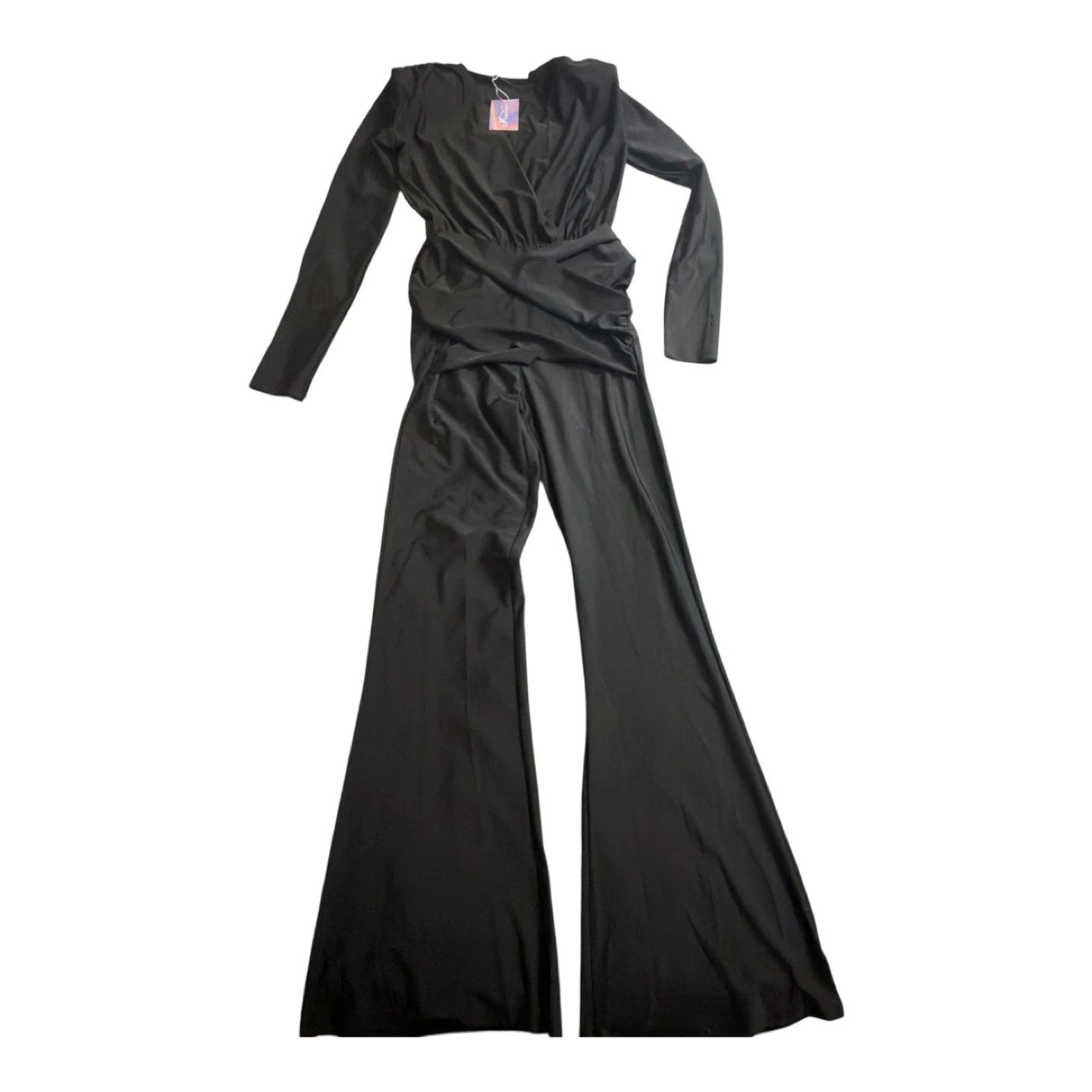 Black Long Sleeve Jumpsuit - photo 2