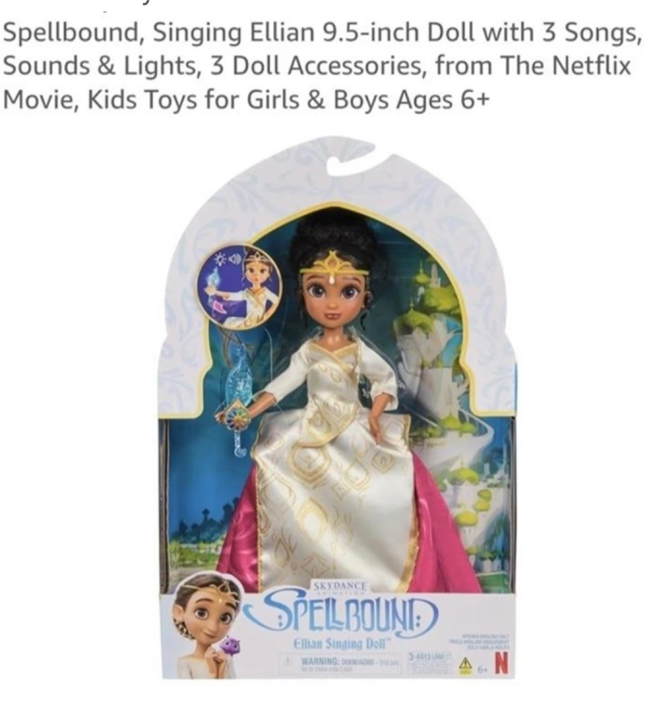 Spellbound Singing Ellian 9.5-inch Doll