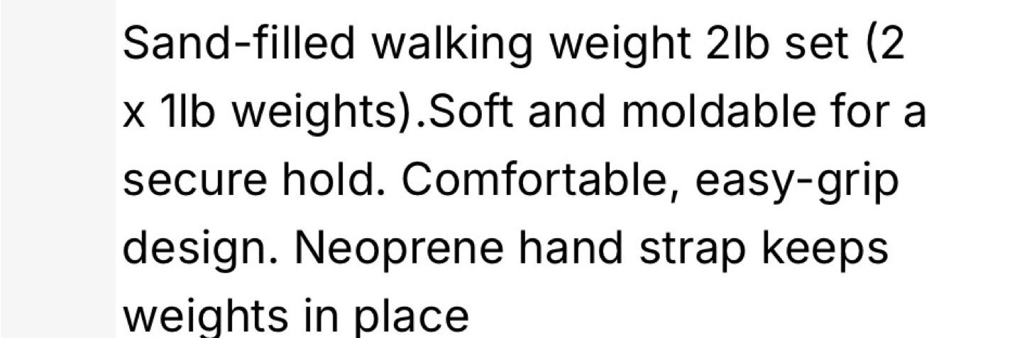 Gaiam 2lb Walking Weights - photo 3