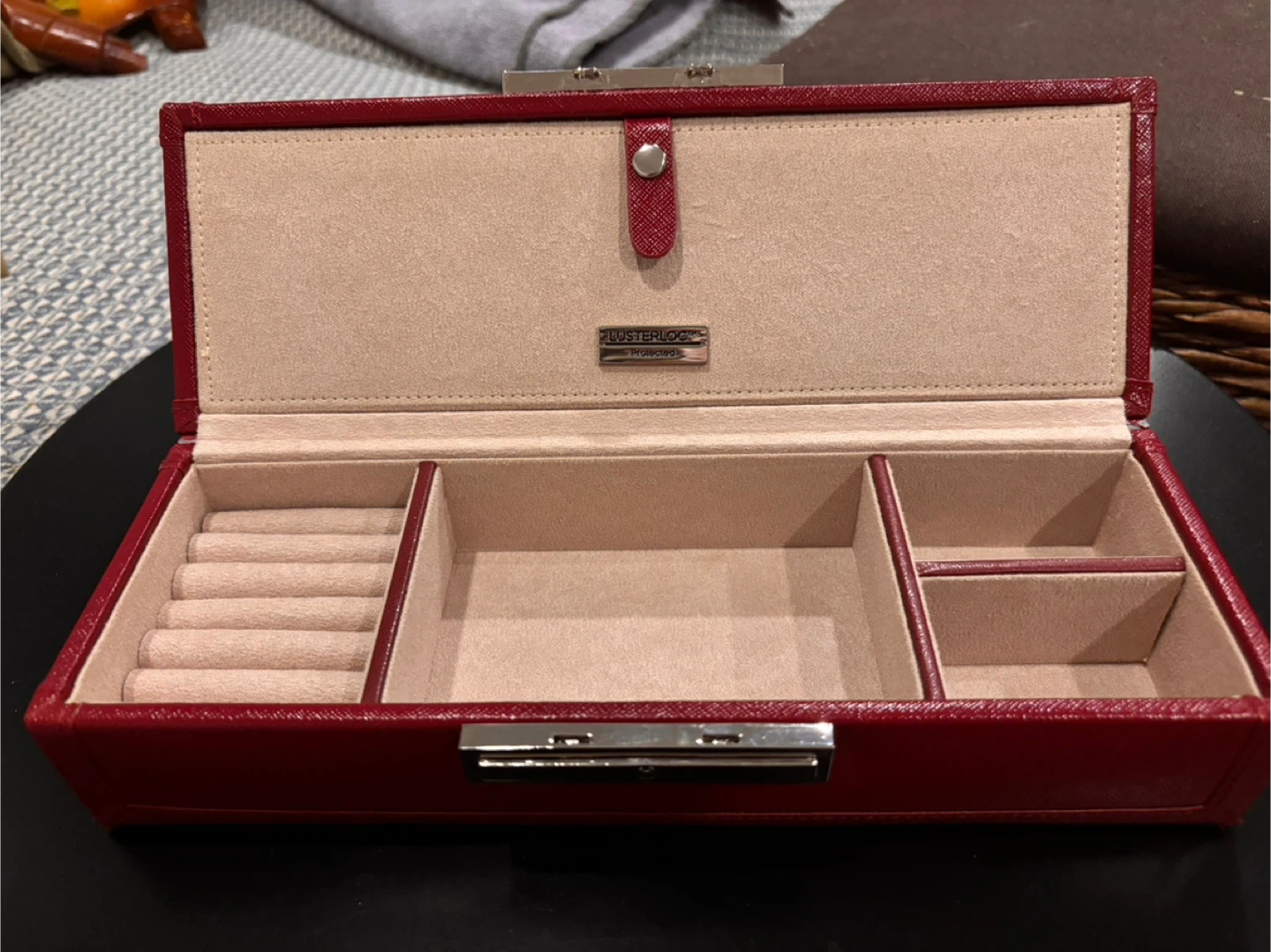 Red Lusterloc Jewellery Box - photo 2