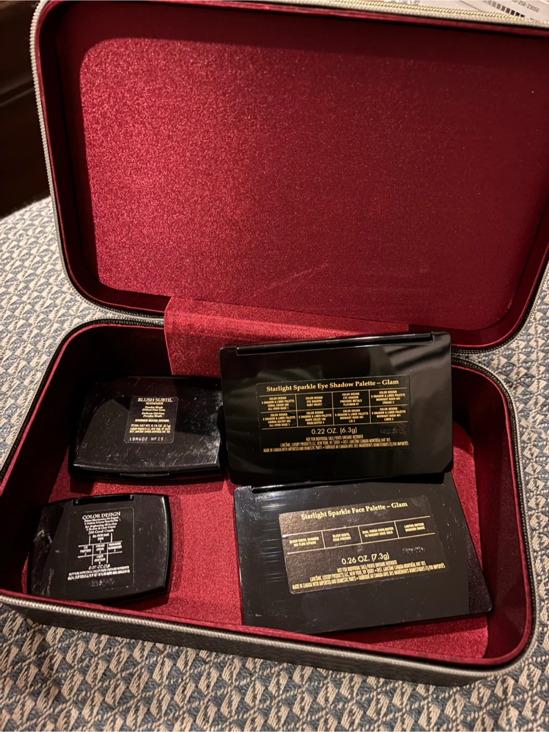 Lancôme Makeup Train Case with Palettes, Mascara, and Eye Liner - photo 4