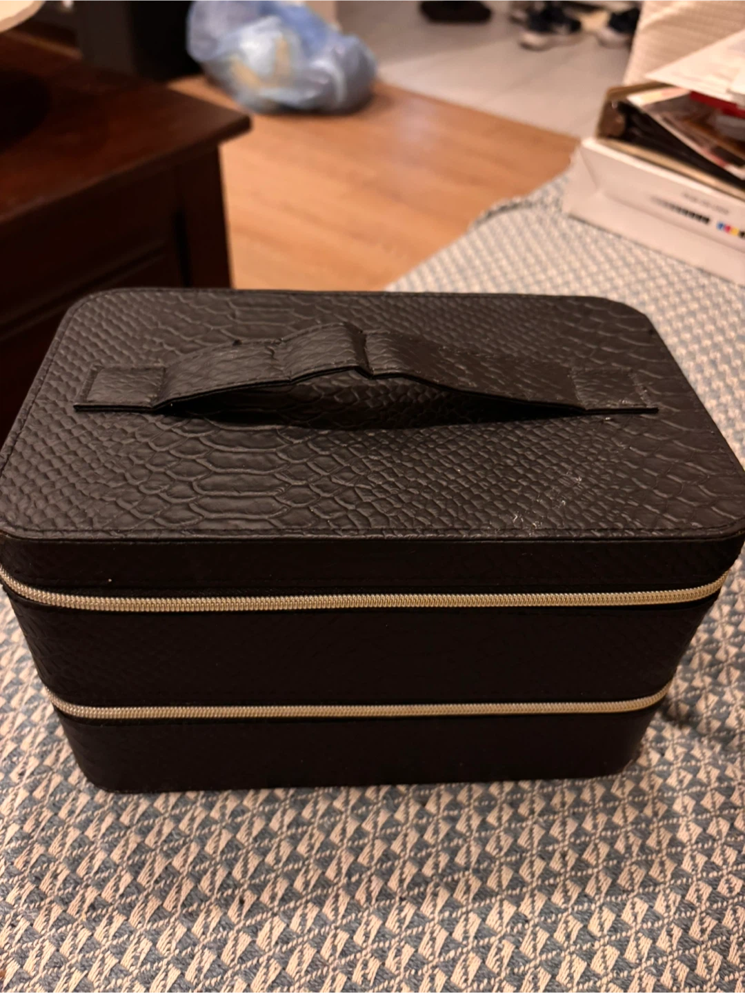 Lancôme Makeup Train Case with Palettes, Mascara, and Eye Liner