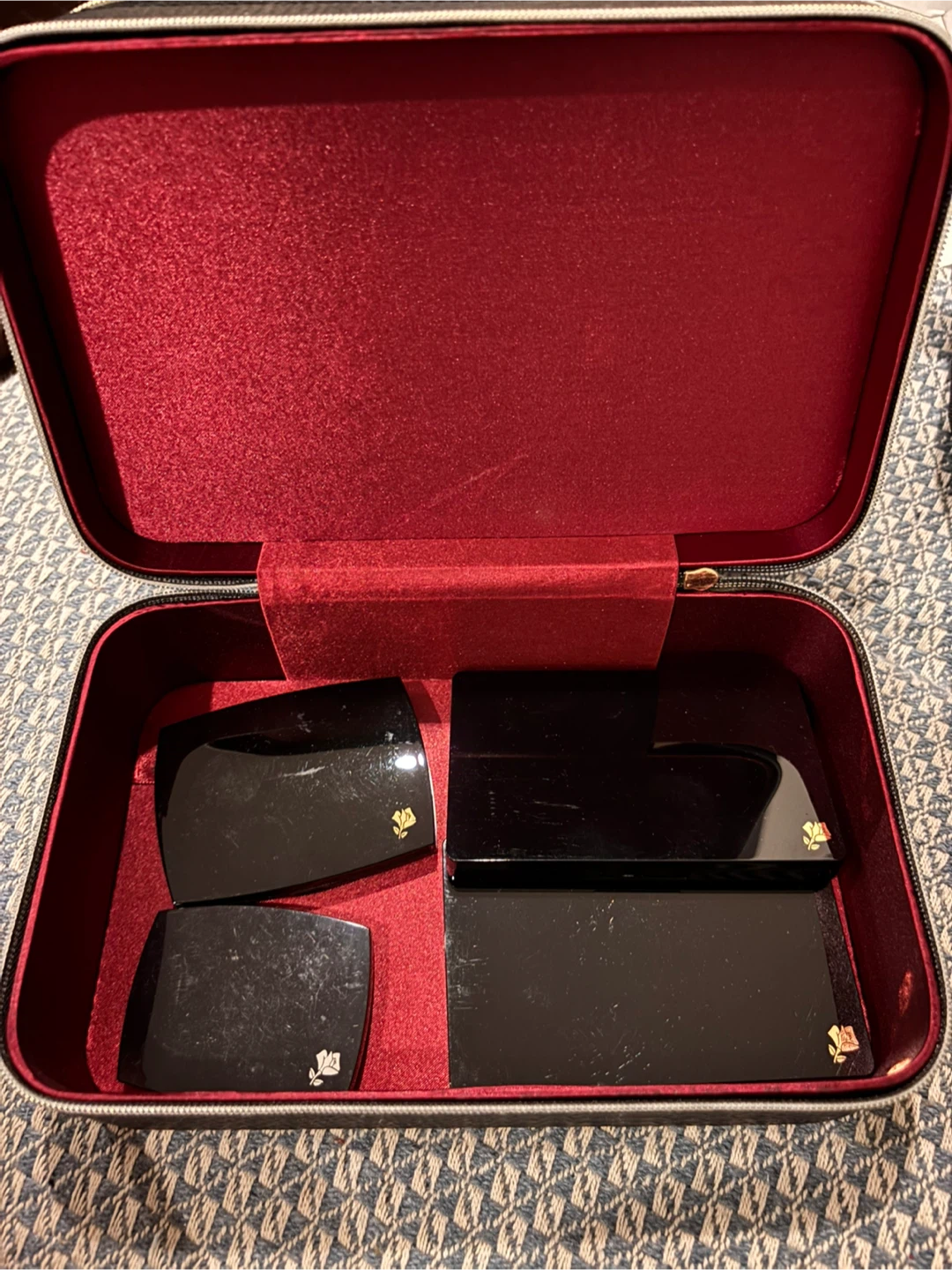 Lancôme Makeup Train Case with Palettes, Mascara, and Eye Liner - photo 3