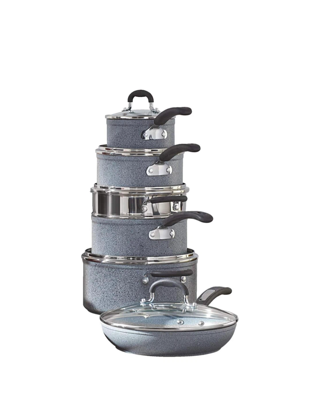 Never opened MASTER Chef 11-Piece Non-Stick Cookware Set - photo 2