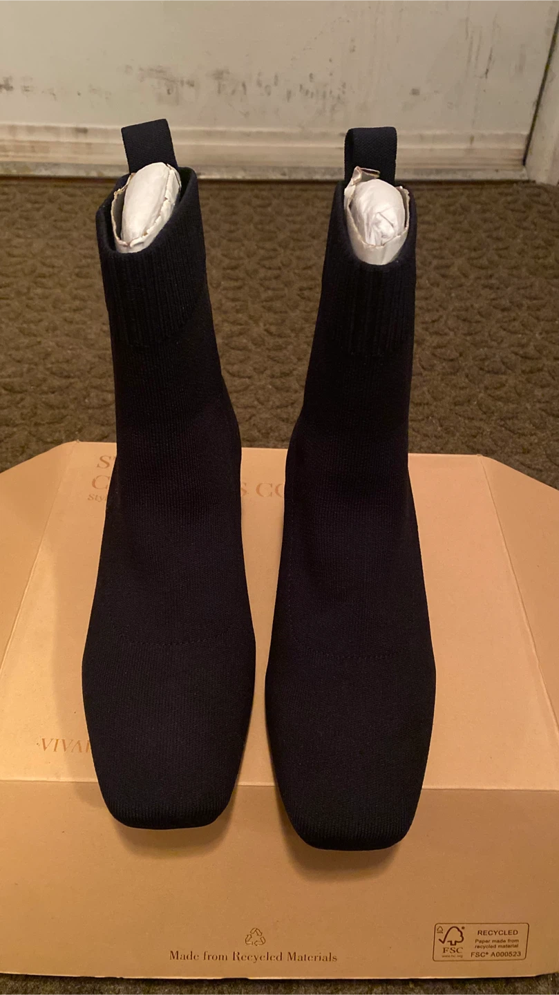 VIVAIA Regina Black Water Repellent Sock Boots EU 35 / M - photo 2