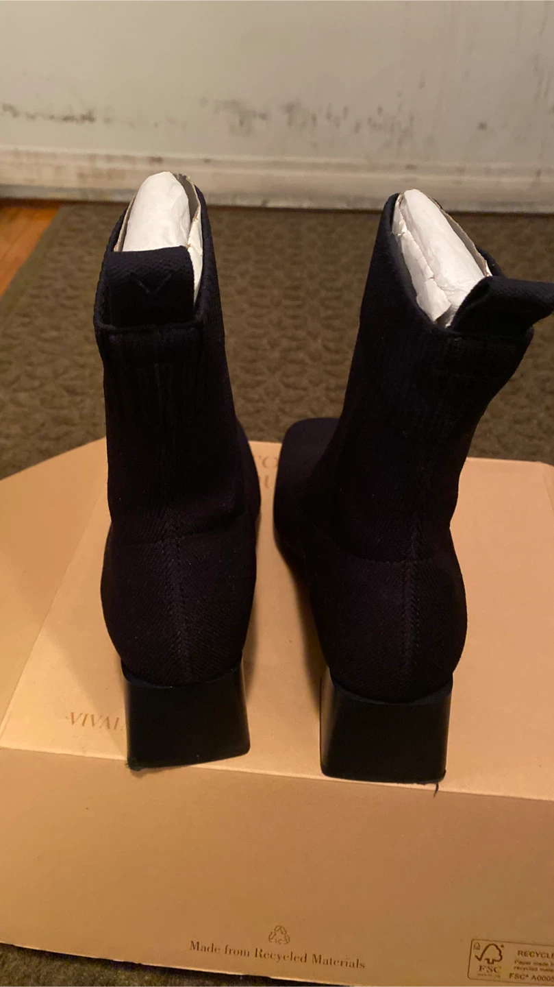 VIVAIA Regina Black Water Repellent Sock Boots EU 35 / M - photo 3