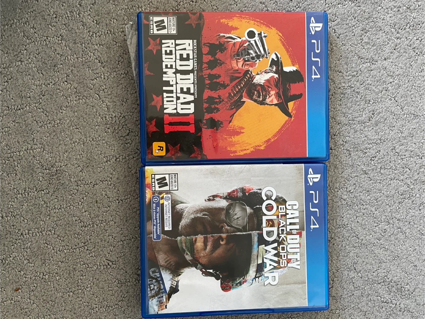 Call of Duty Cold War & Red Dead Redemption 2 PS4 Games