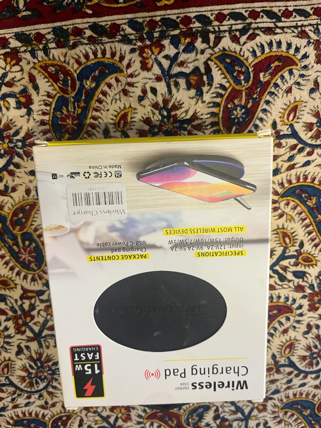 ENERGY STAR Wireless Charging Pad - 15W Fast Charging