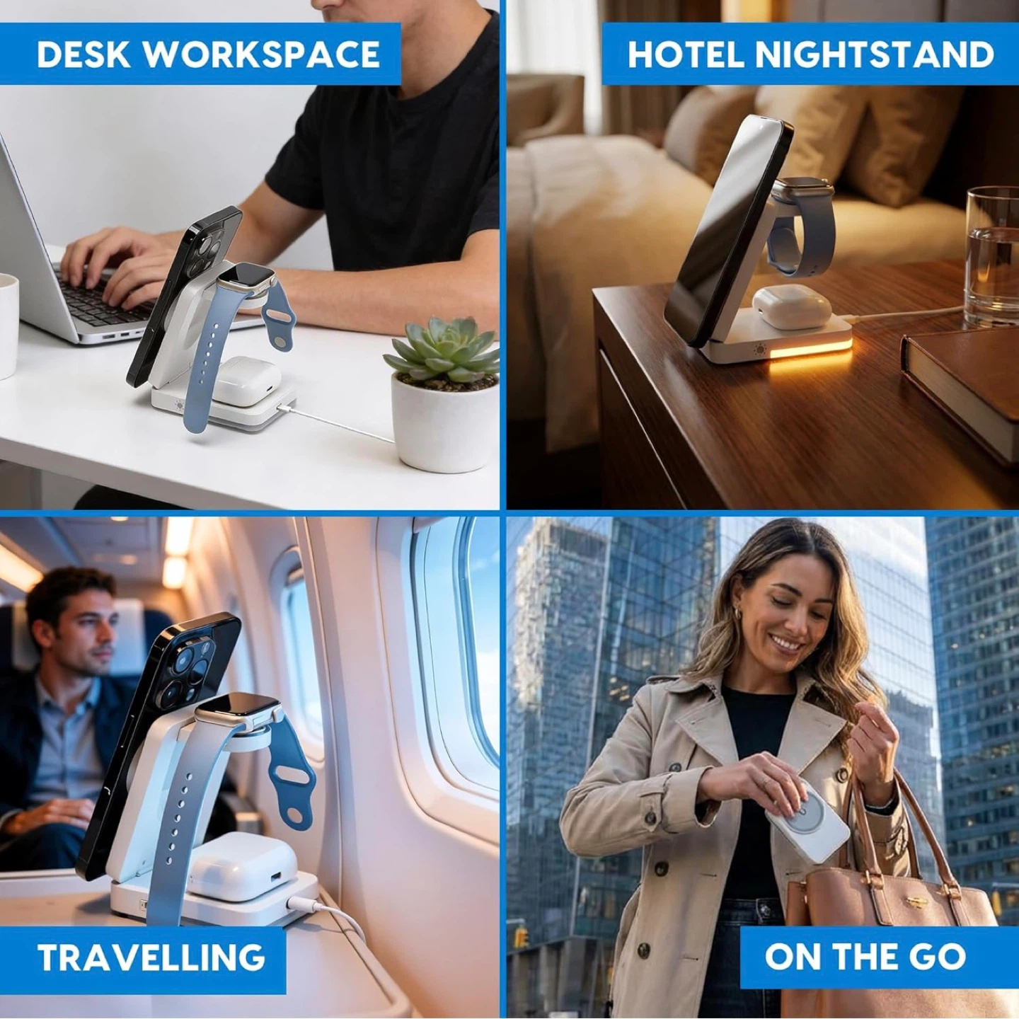 NEXCORD 3-in-1 Foldable Magnetic Wireless Charger - photo 4