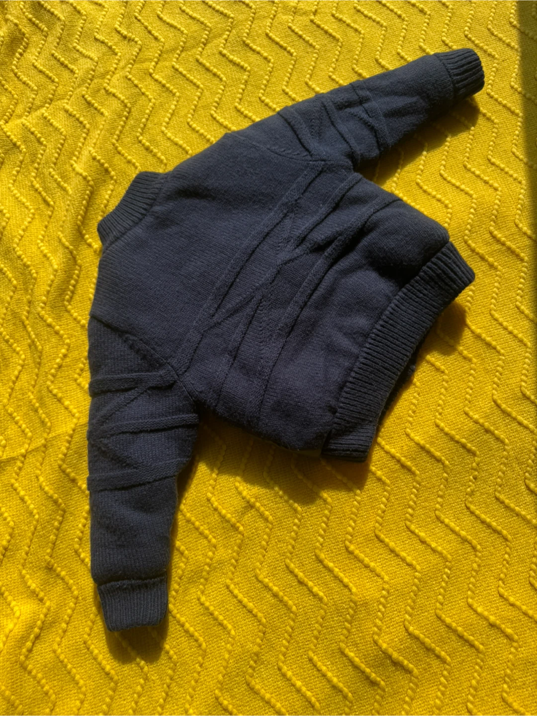 Chickeeduck Navy Blue Padded Jacket very warm 2T boy - photo 3