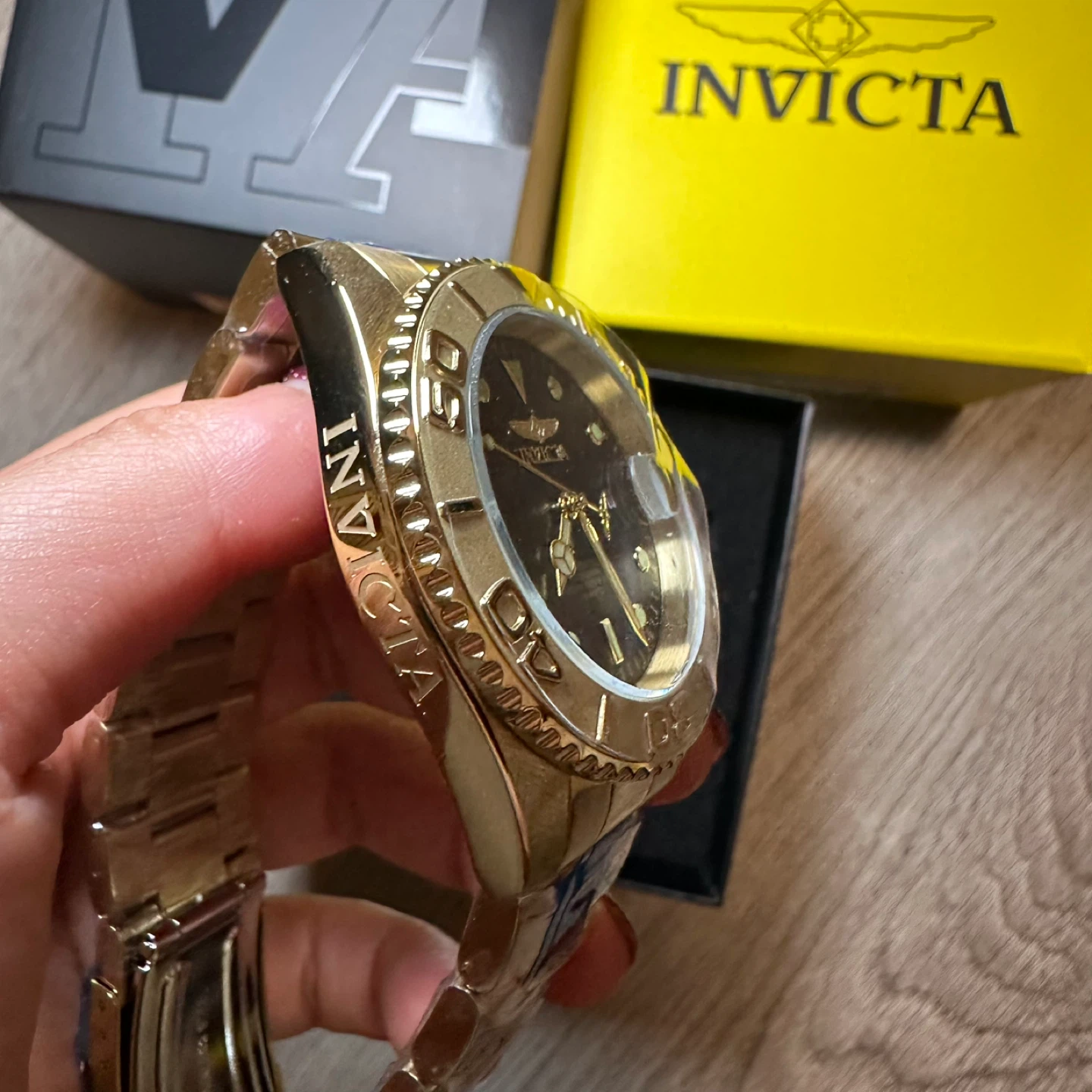 Invicta Pro Diver Men's Watch - 43mm, Gold (29946) - photo 5