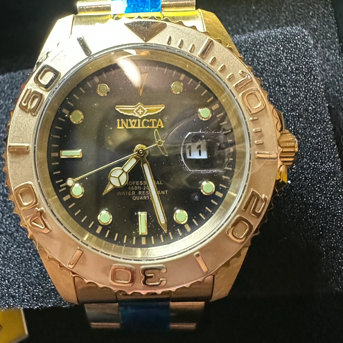 Invicta Pro Diver Men's Watch - 43mm, Gold (29946) - photo 4