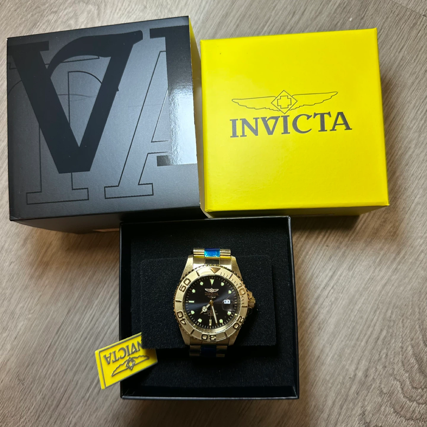 Invicta Pro Diver Men's Watch - 43mm, Gold (29946) - photo 2