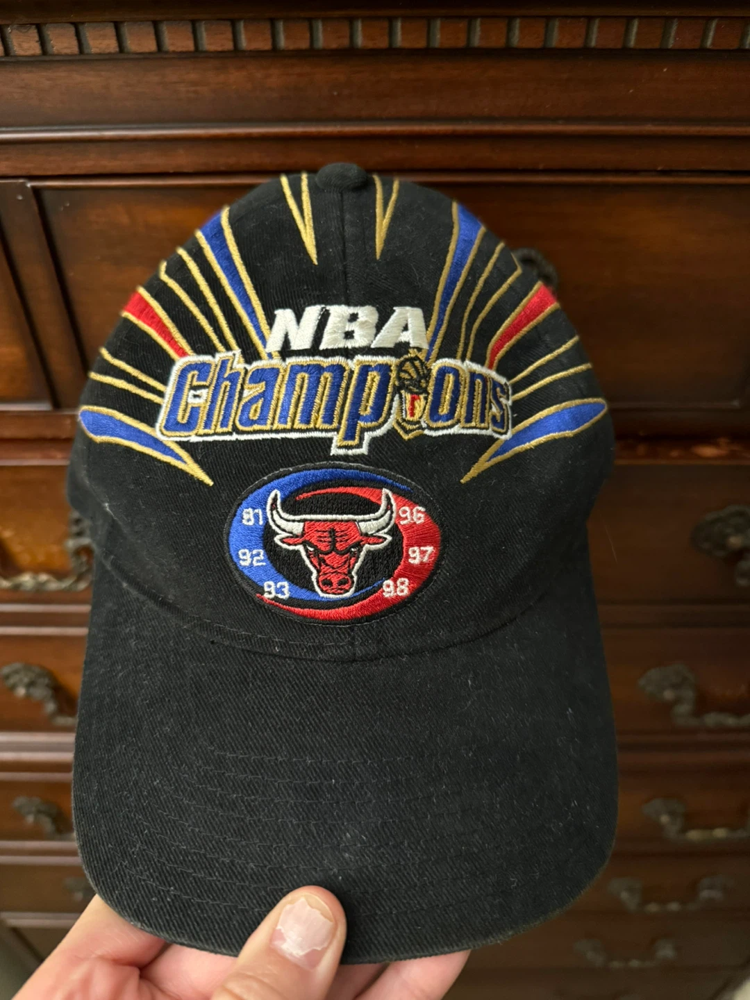 Starter NBA Chicago Bulls 1996-1998 Champions Baseball Cap