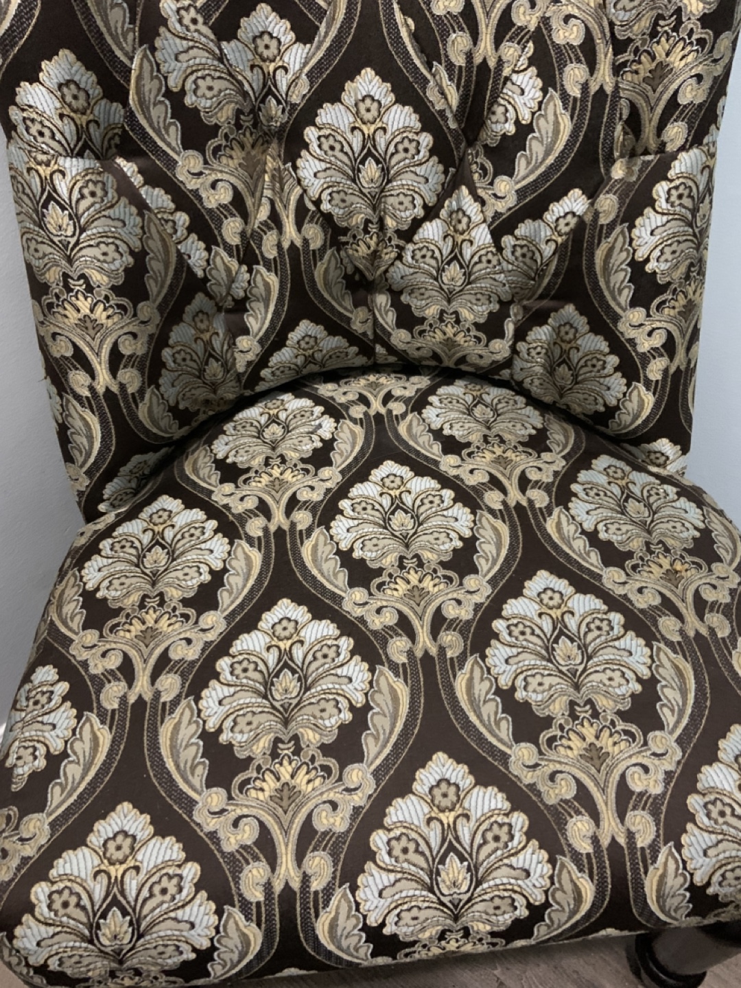Accent Chair with Damask Pattern - photo 2
