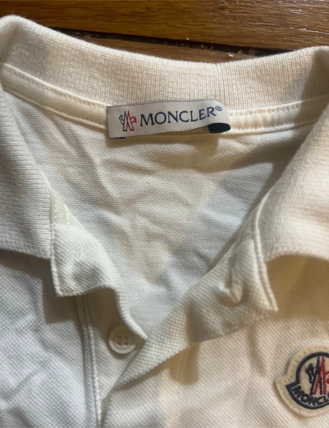 Moncler Enfant Logo-Patch Romper - White - photo 3