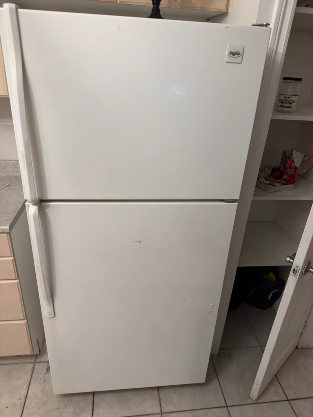 Inglis White Top Freezer Refrigerator