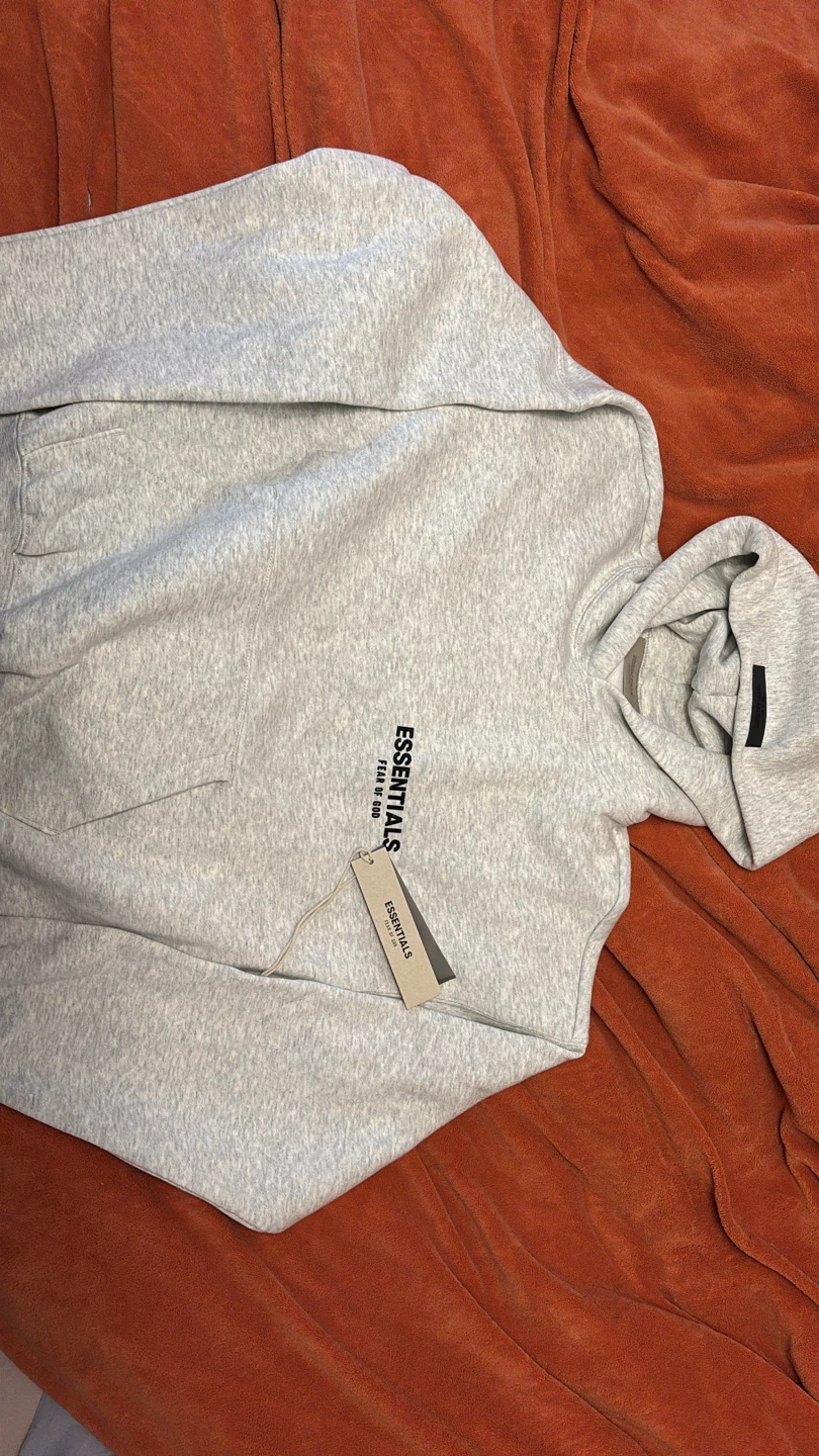 ESSENTIALS Fear of God Hoodie Grey