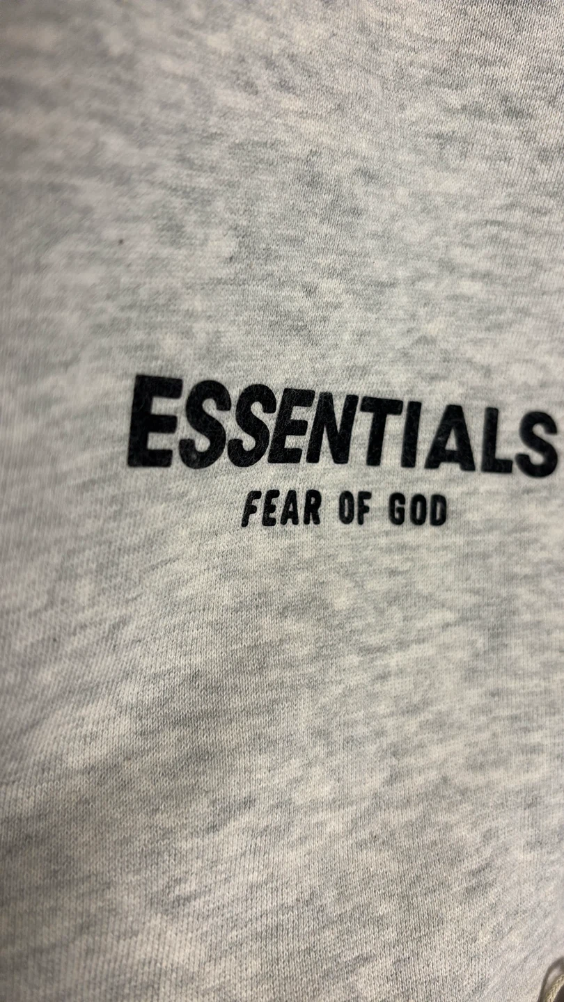 ESSENTIALS Fear of God Hoodie Grey - photo 3