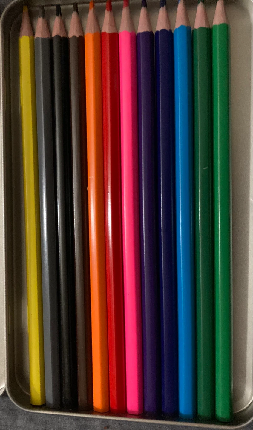 Colored pencils