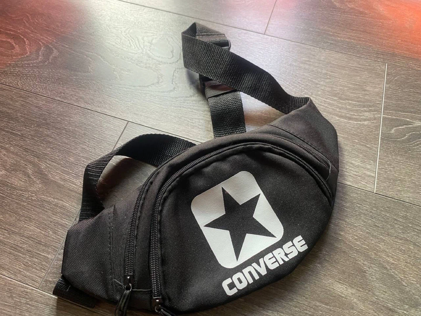 Converse black belt bag unisex
