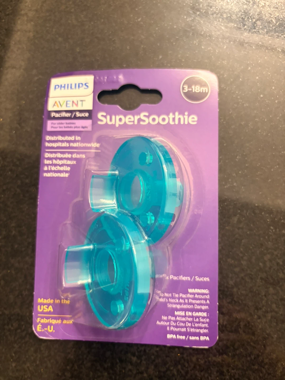 Philips Avent SuperSoothie Pacifiers (3-18m)