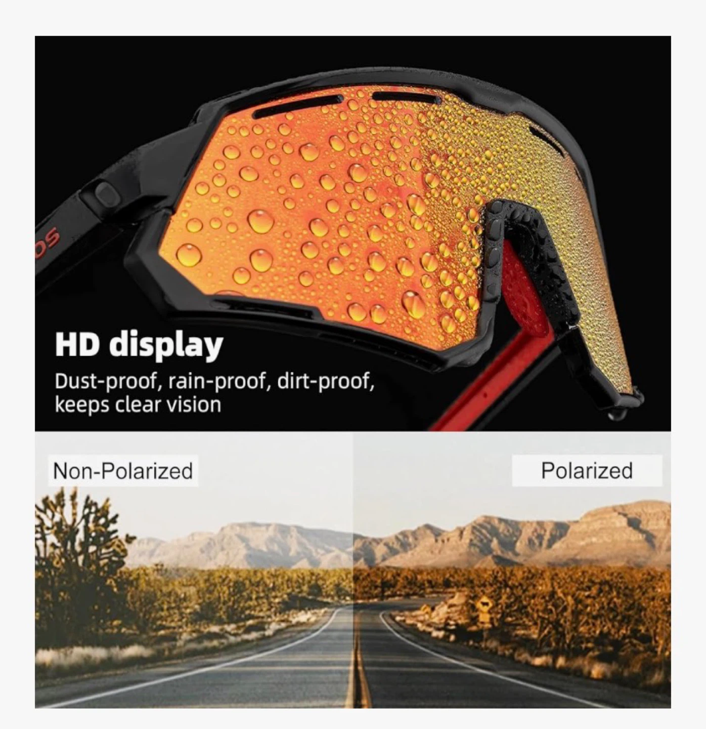 ROCKBROS Polarized Cycling Glasses - photo 3