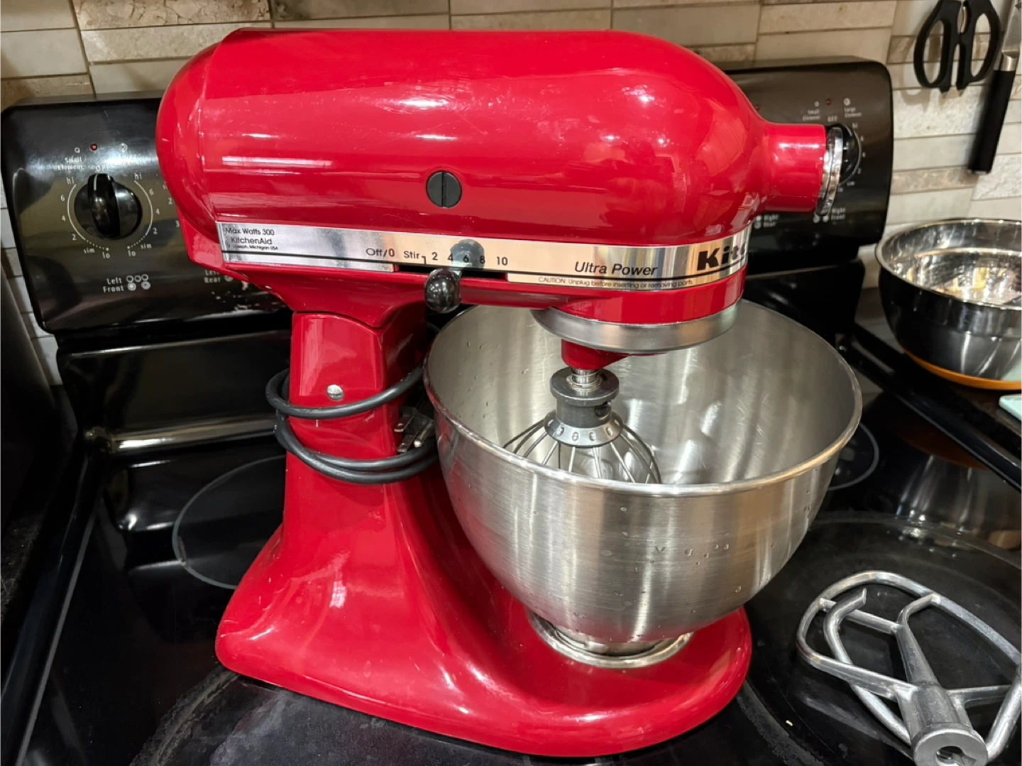 KitchenAid Ultra Power Stand Mixer - Red - photo 4