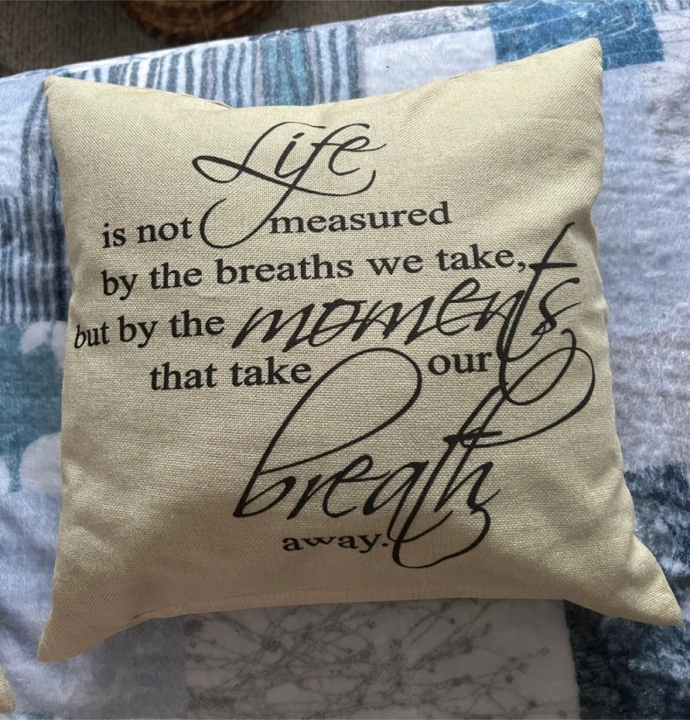 Decorative Throw Pillow shams  with Inspirational Quotes - photo 2