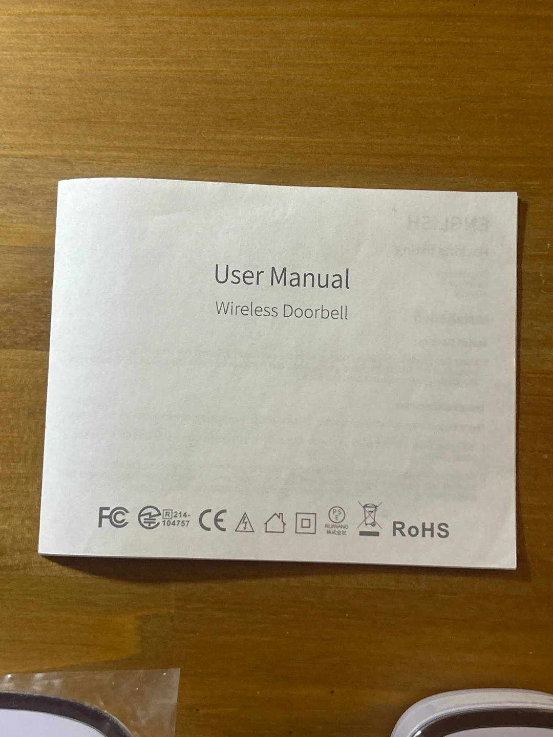 Wireless Doorbell - White - photo 4