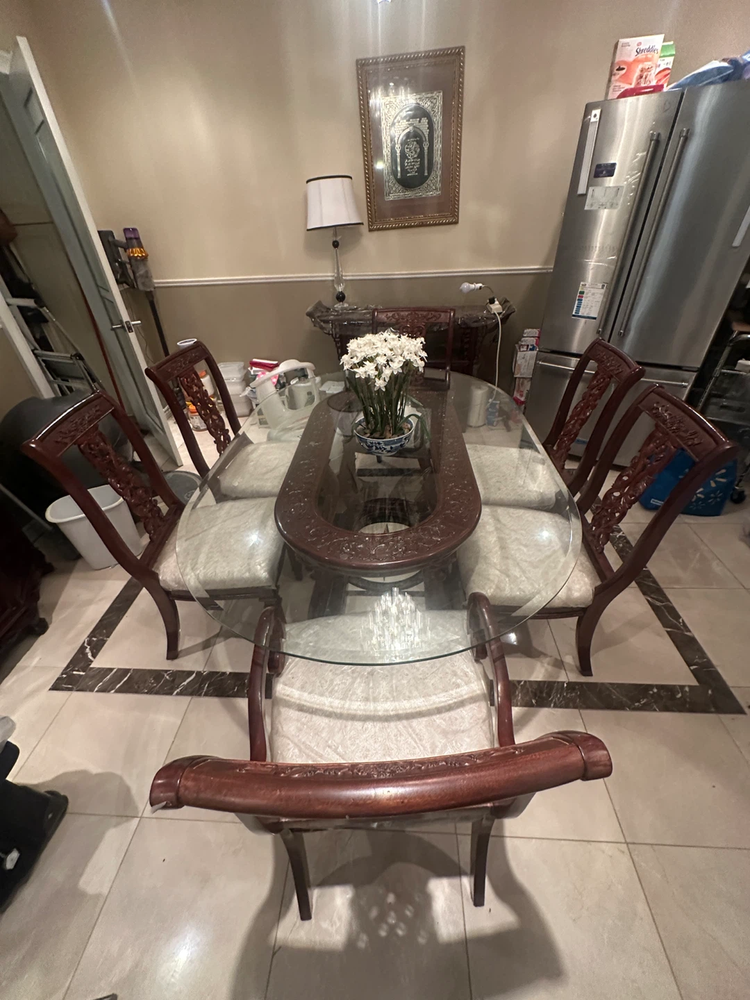 Mobilia furniture (Teak wood 3 piece Dining Set) - photo 4