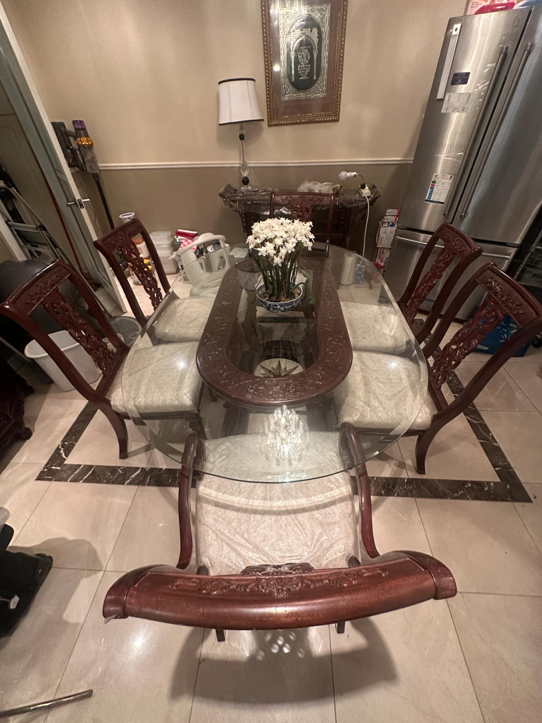 Mobilia furniture (Teak wood 3 piece Dining Set) - photo 3
