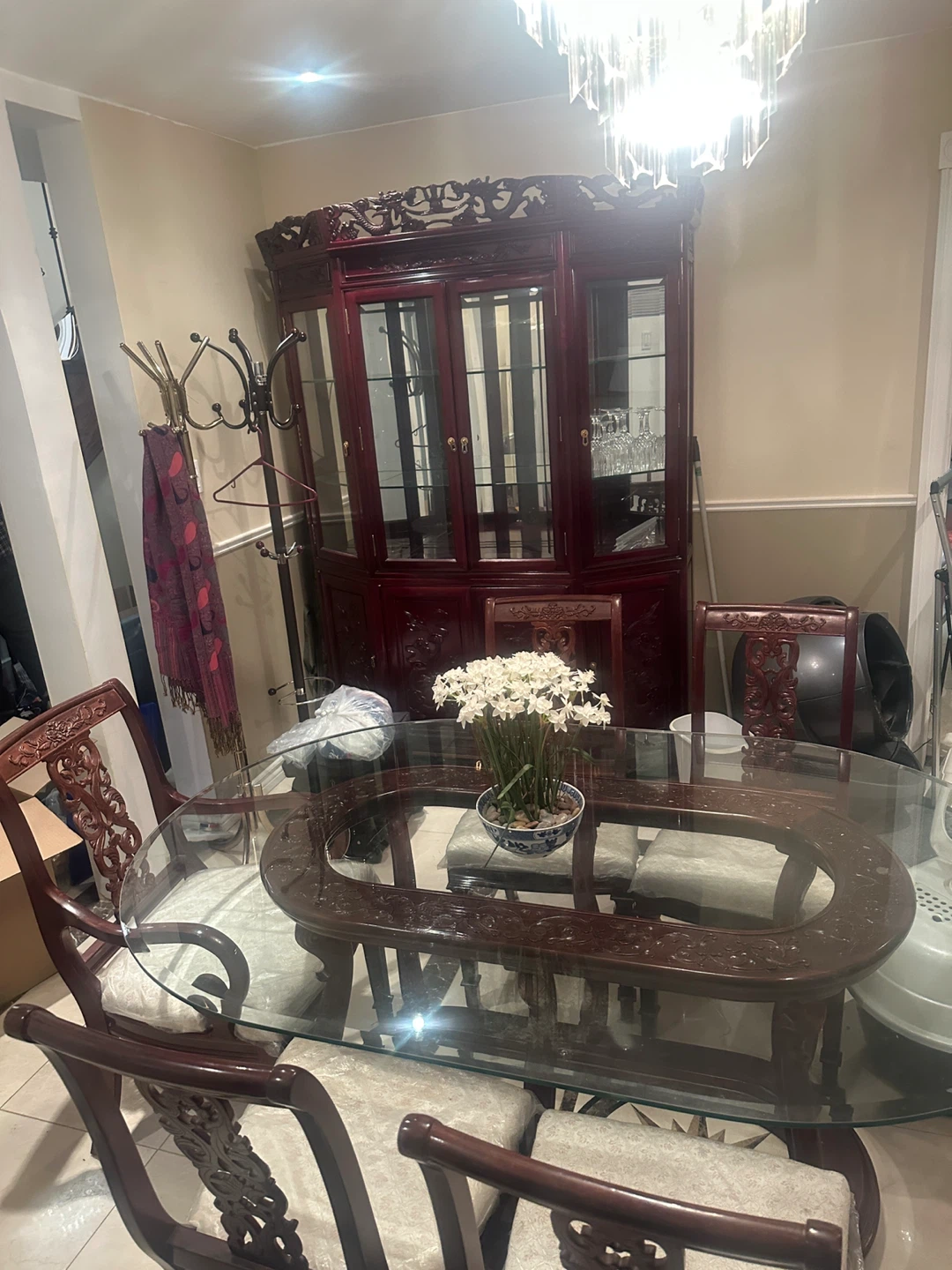 Mobilia furniture (Teak wood 3 piece Dining Set) - photo 2