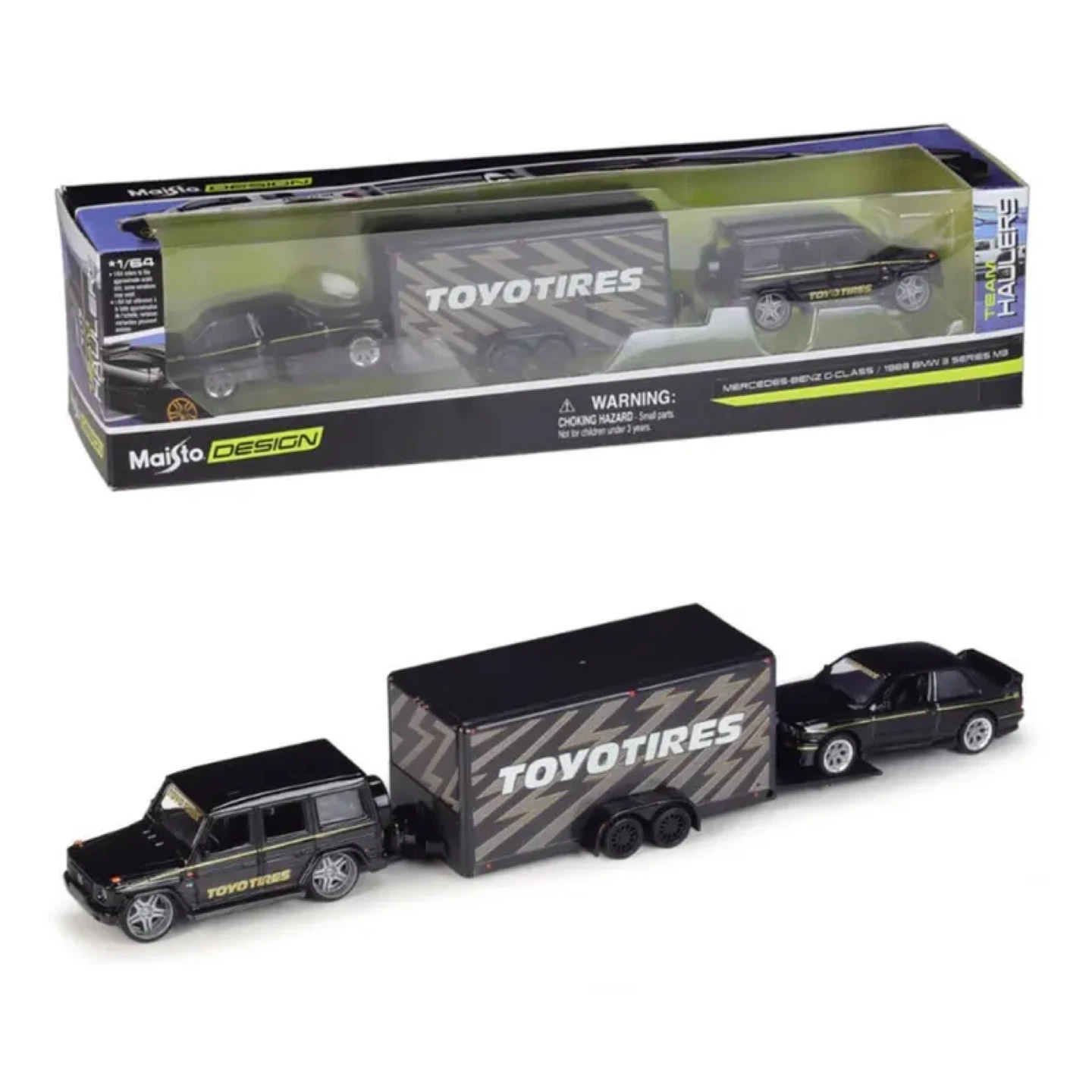 Team Haulers Mercedes-Benz G-Class & 1988 BMW M3
