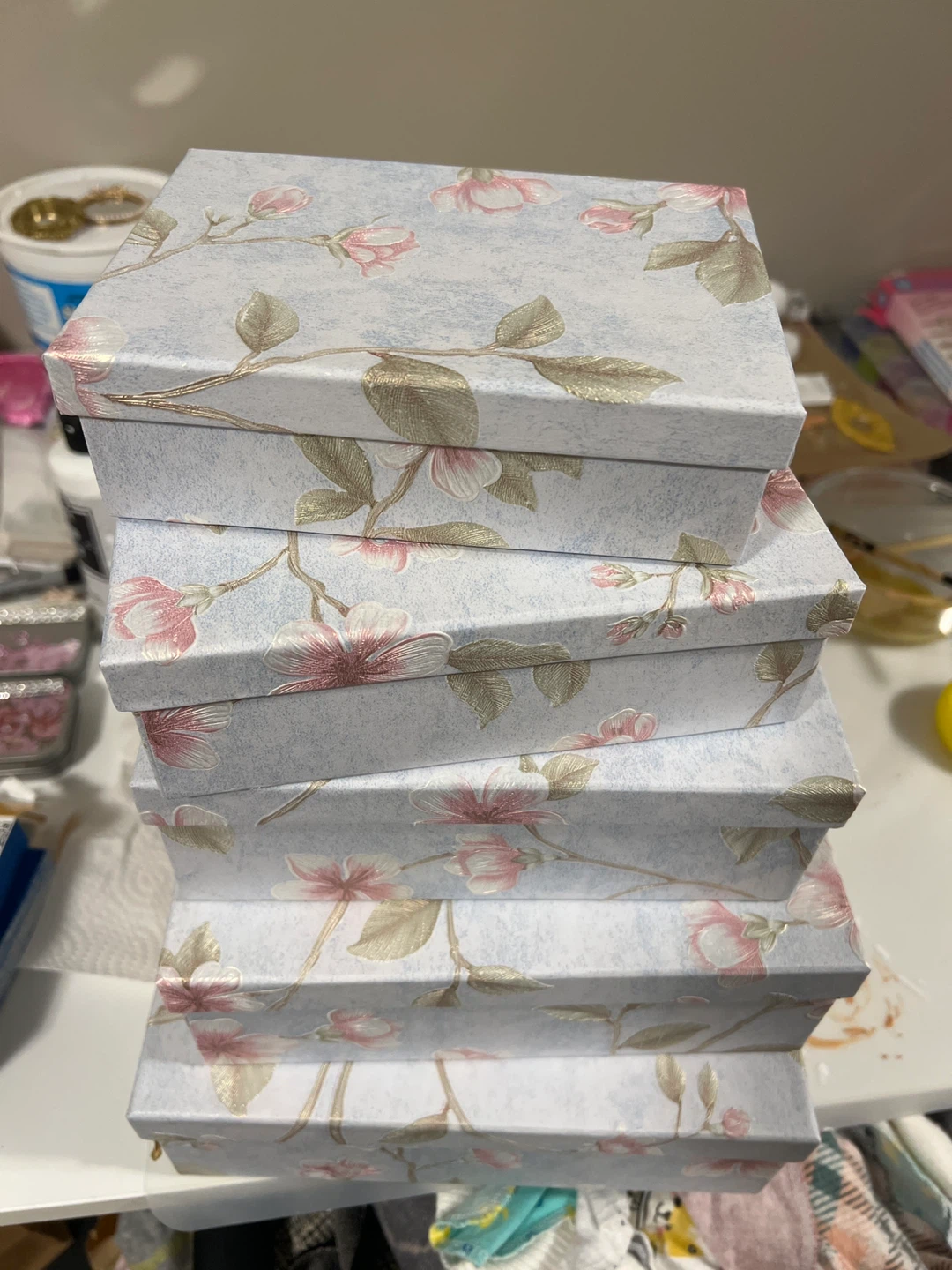 Decorative Gift Box Set- set of 5