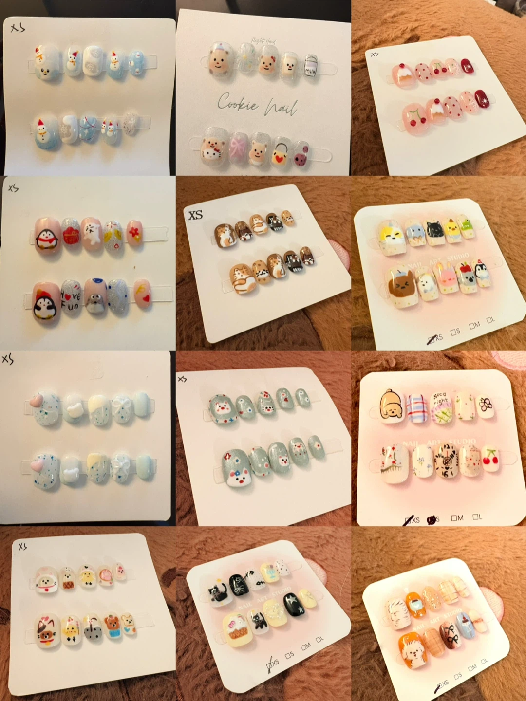 Cute Press-On Nails Set