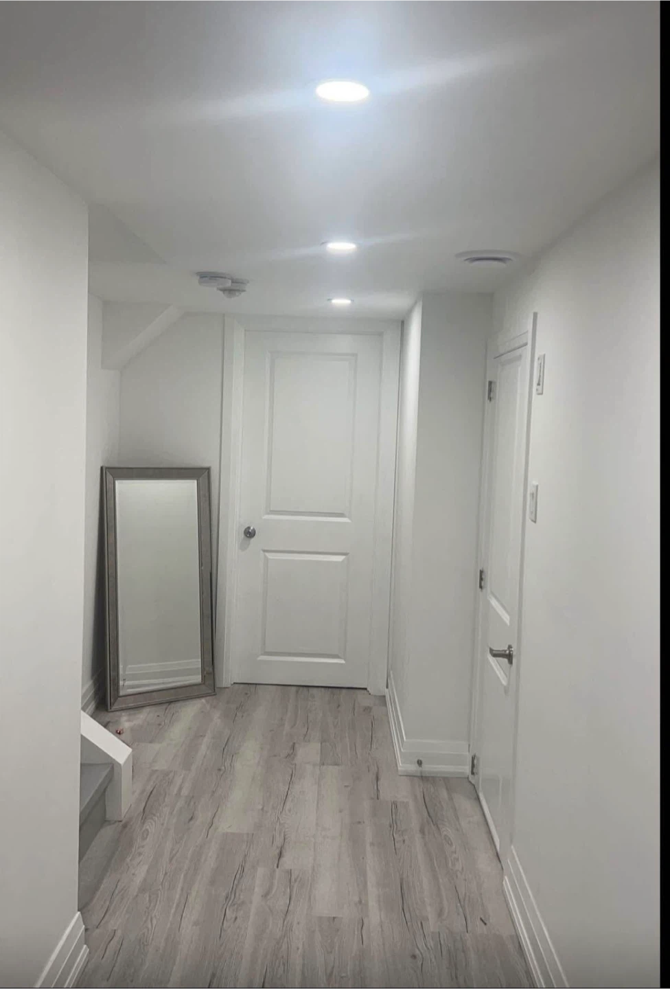 One bedroom in a shared basement apartment