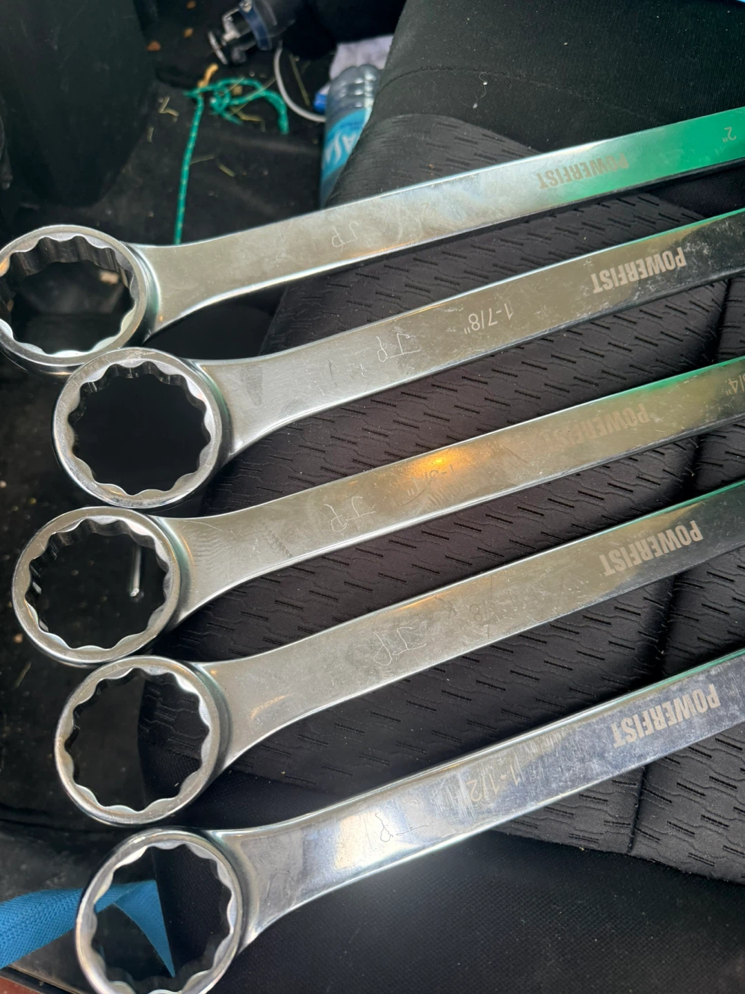 Power Fist Combination Wrenches (5 pc)Paid 225