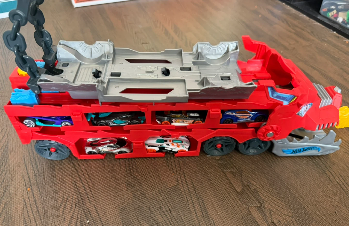 Hot Wheels Dragon Hauler and Multiple Cars - photo 5