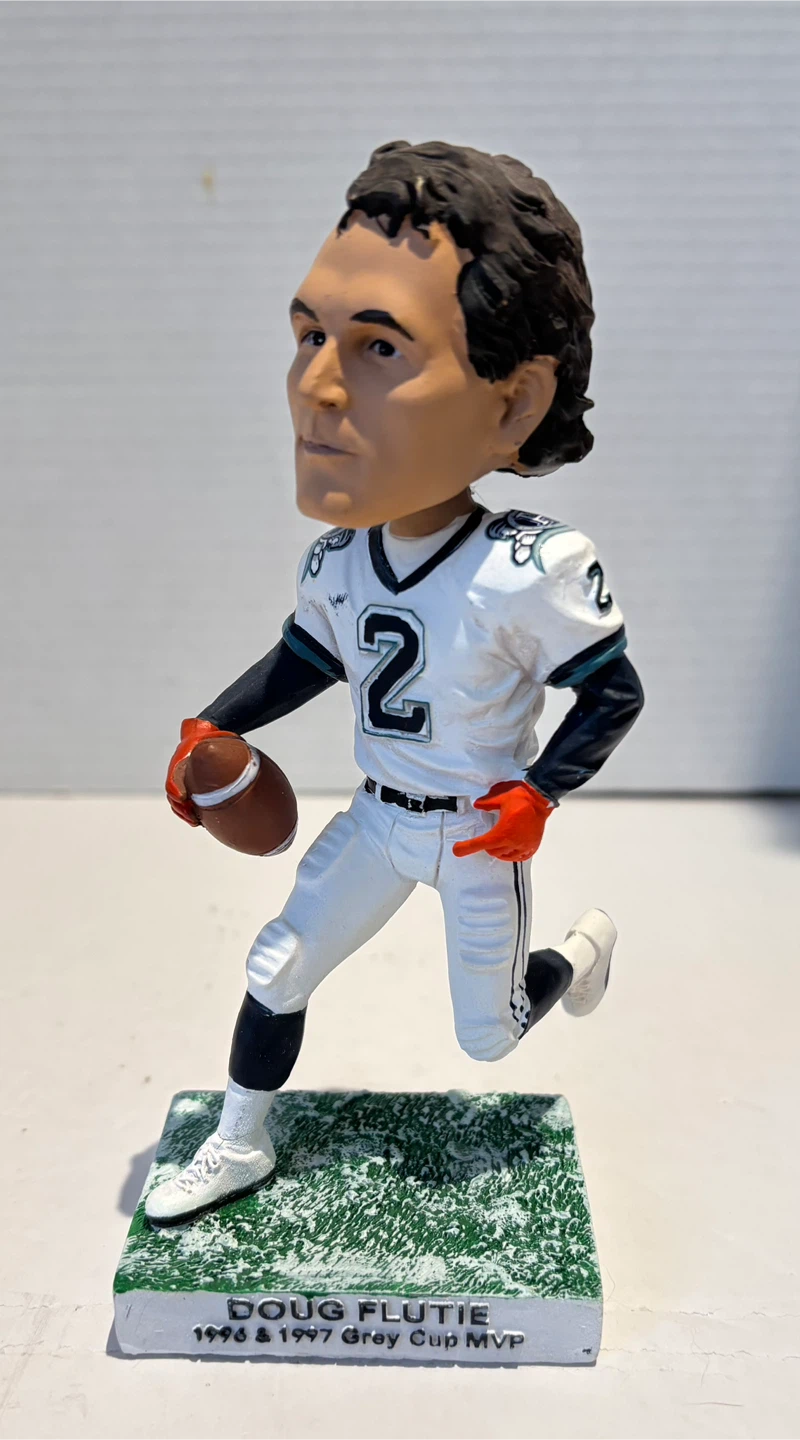 Doug Flutie 1996 & 1997 Grey Cup MVP Bobblehead