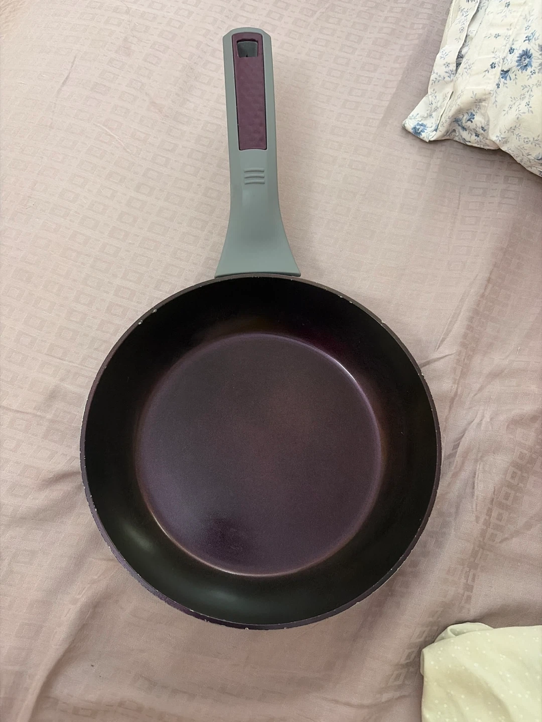 Small purple frying pan
