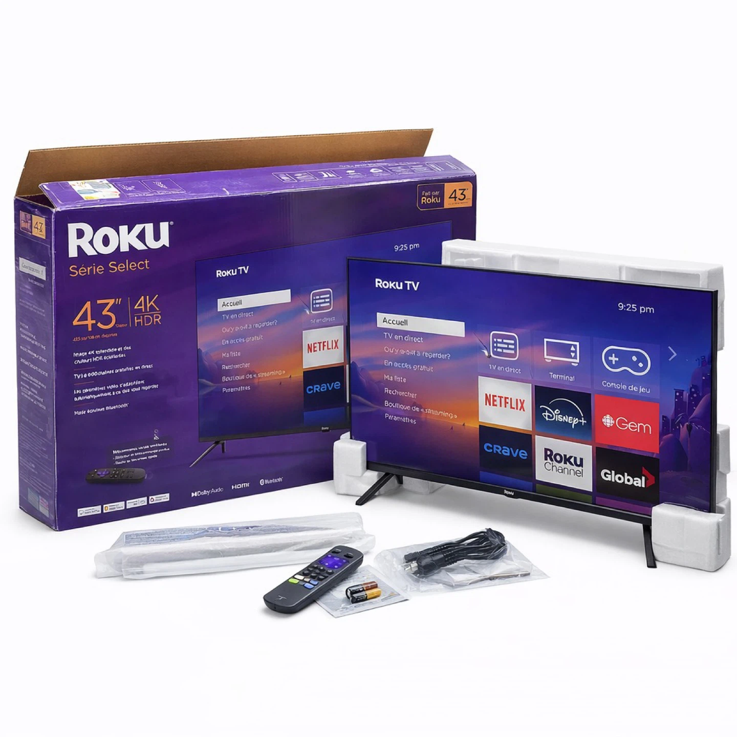 Roku 43" Series Select 4K HDR Smart TV - photo 2