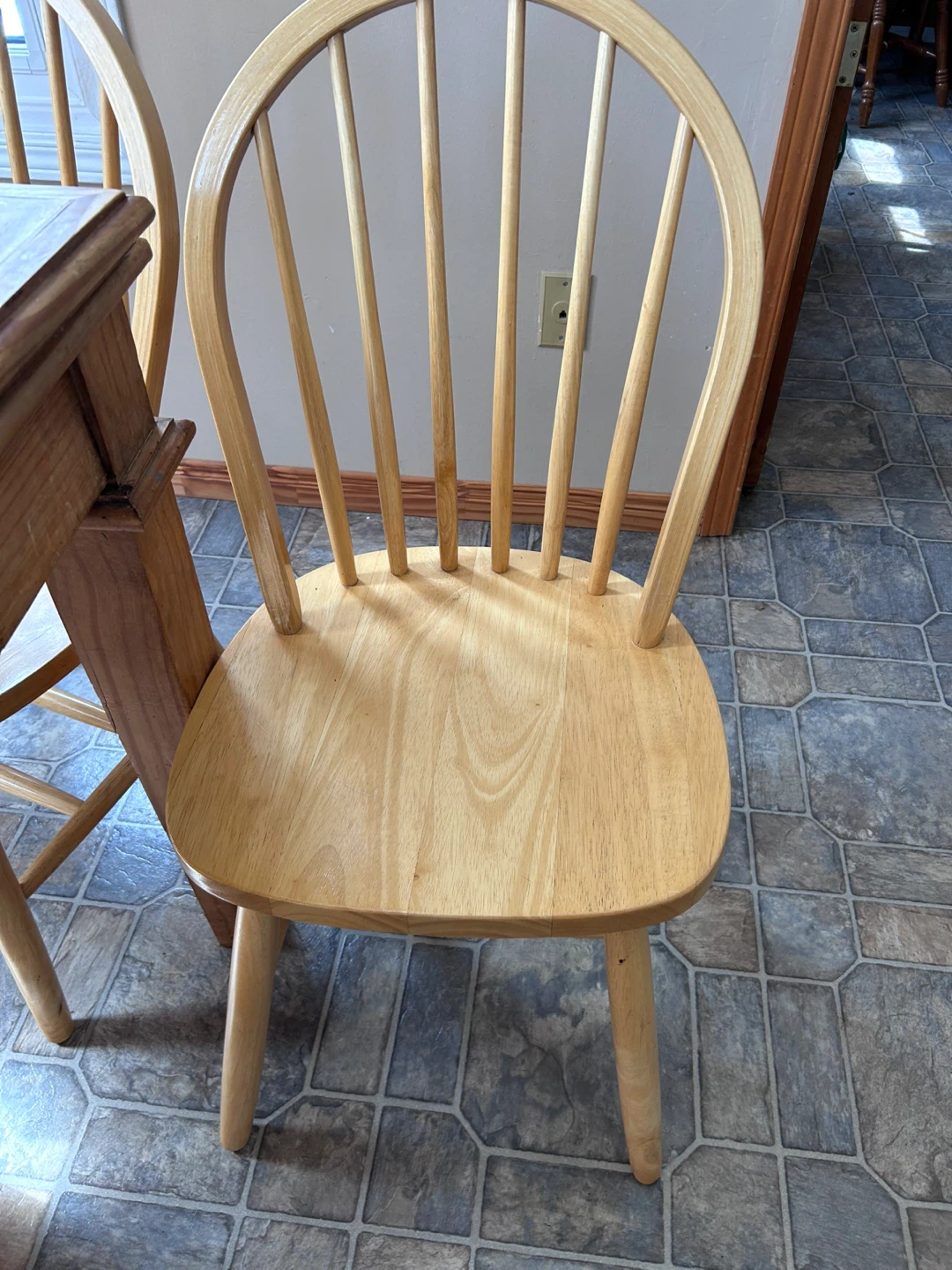 6 Winsome Windsor Wooden Dining Chair - Natural - photo 3