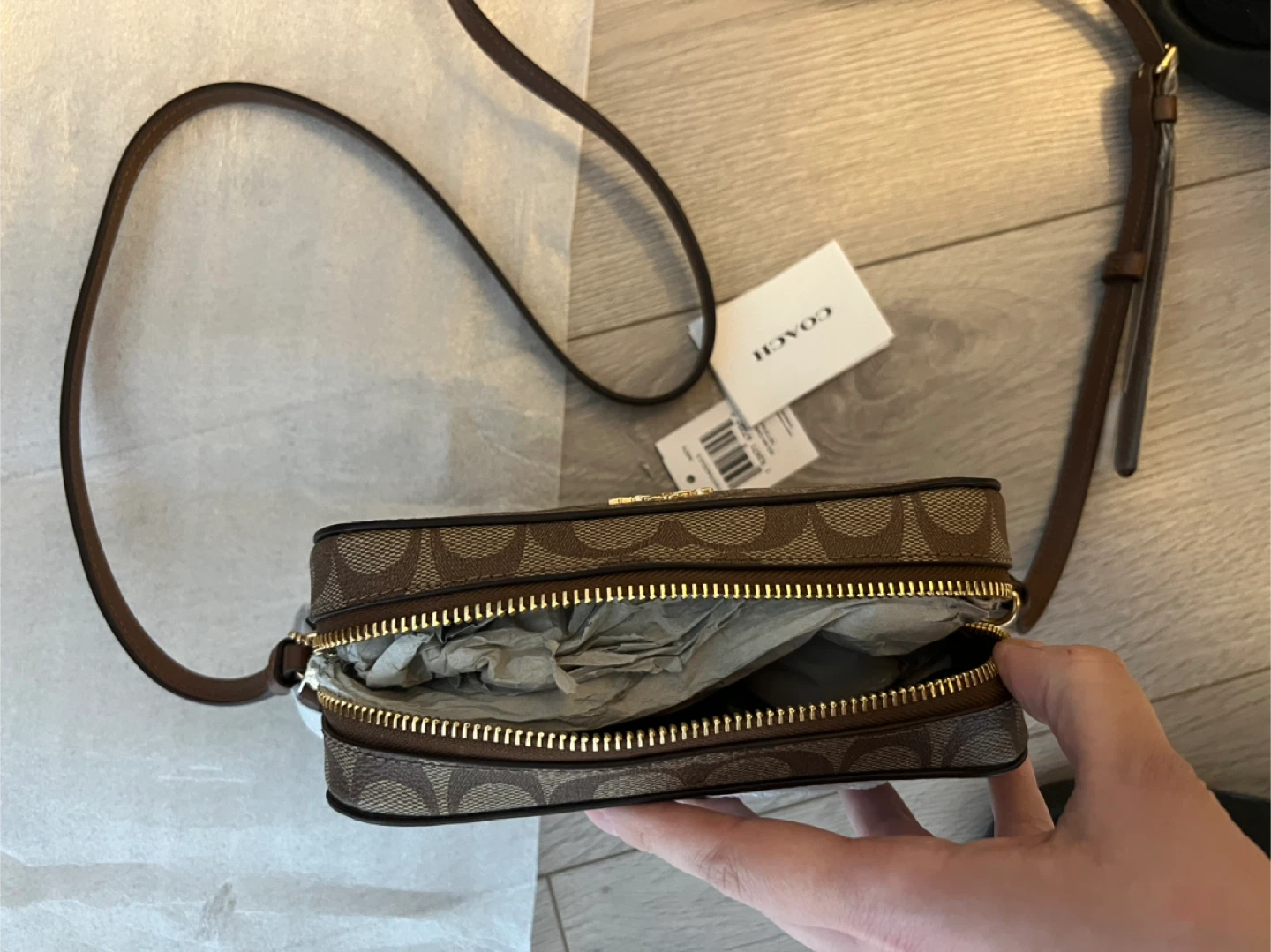 Coach Signature Camera Bag - Khaki - photo 4