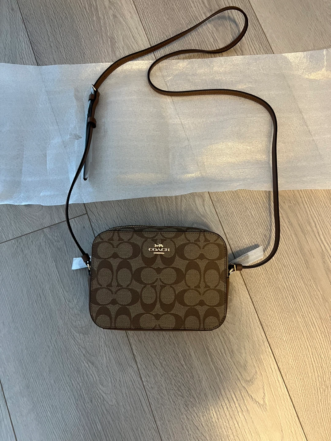Coach Signature Camera Bag - Khaki