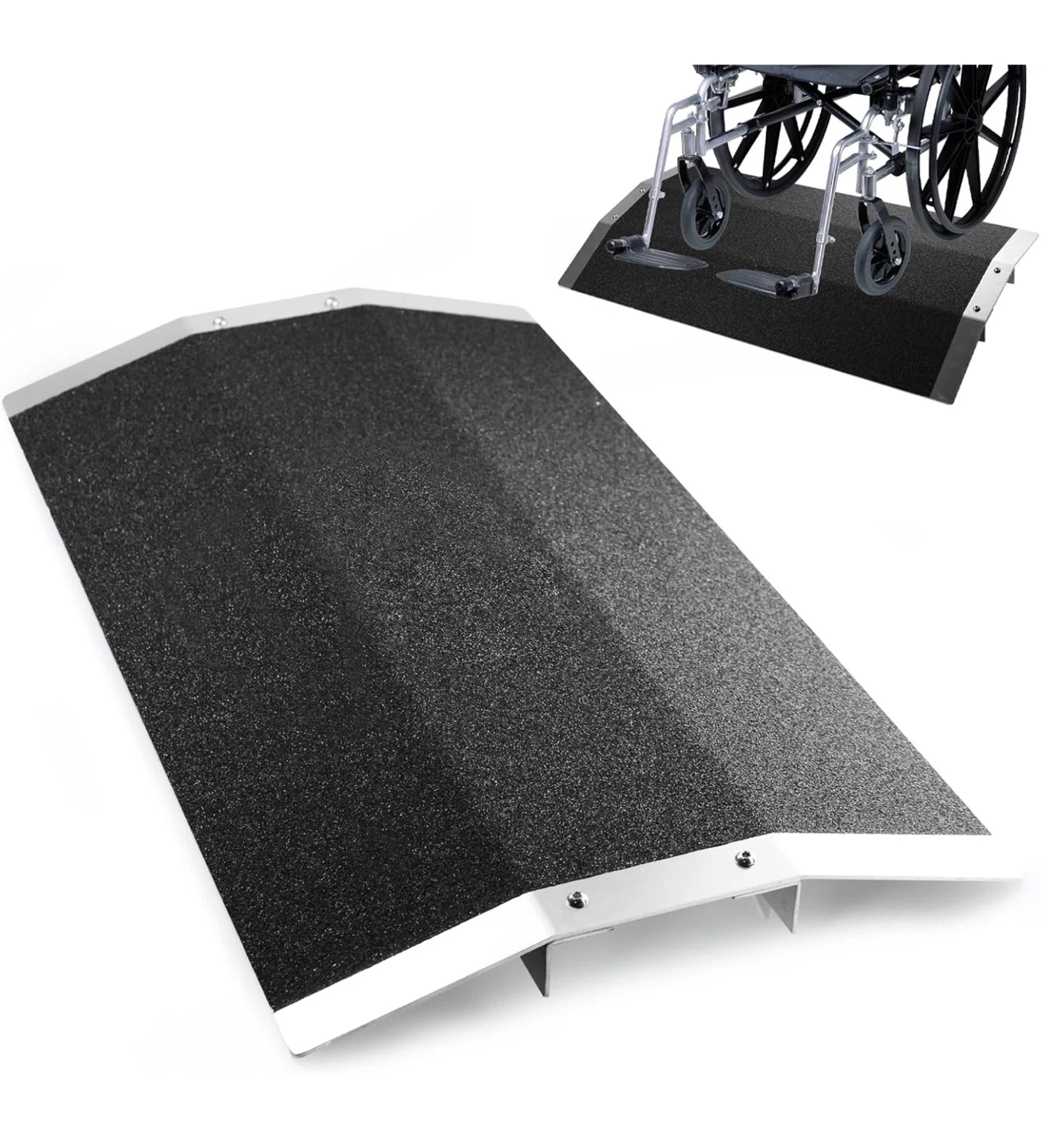Aluminum Wheelchair Ramp - Portable Threshold Ramp - photo 2