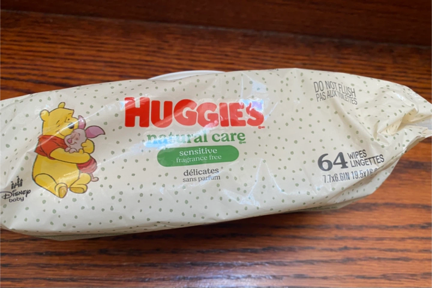 Huggies Natural Care Sensitive Baby Wipes - 64 Count - photo 2