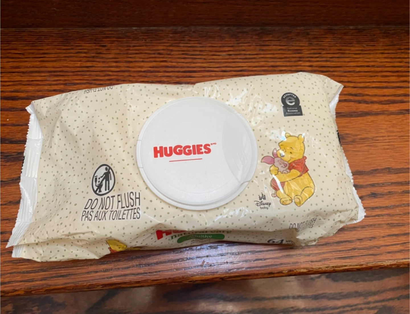 Huggies Natural Care Sensitive Baby Wipes - 64 Count
