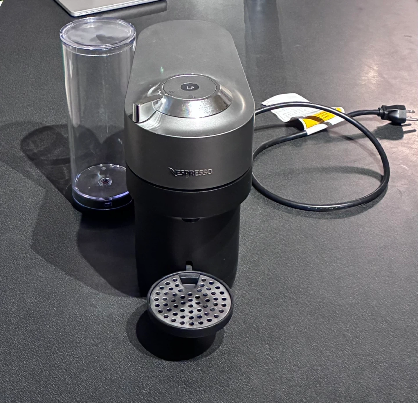 Nespresso Vertuo Pop+ Deluxe Titan Coffee Machine