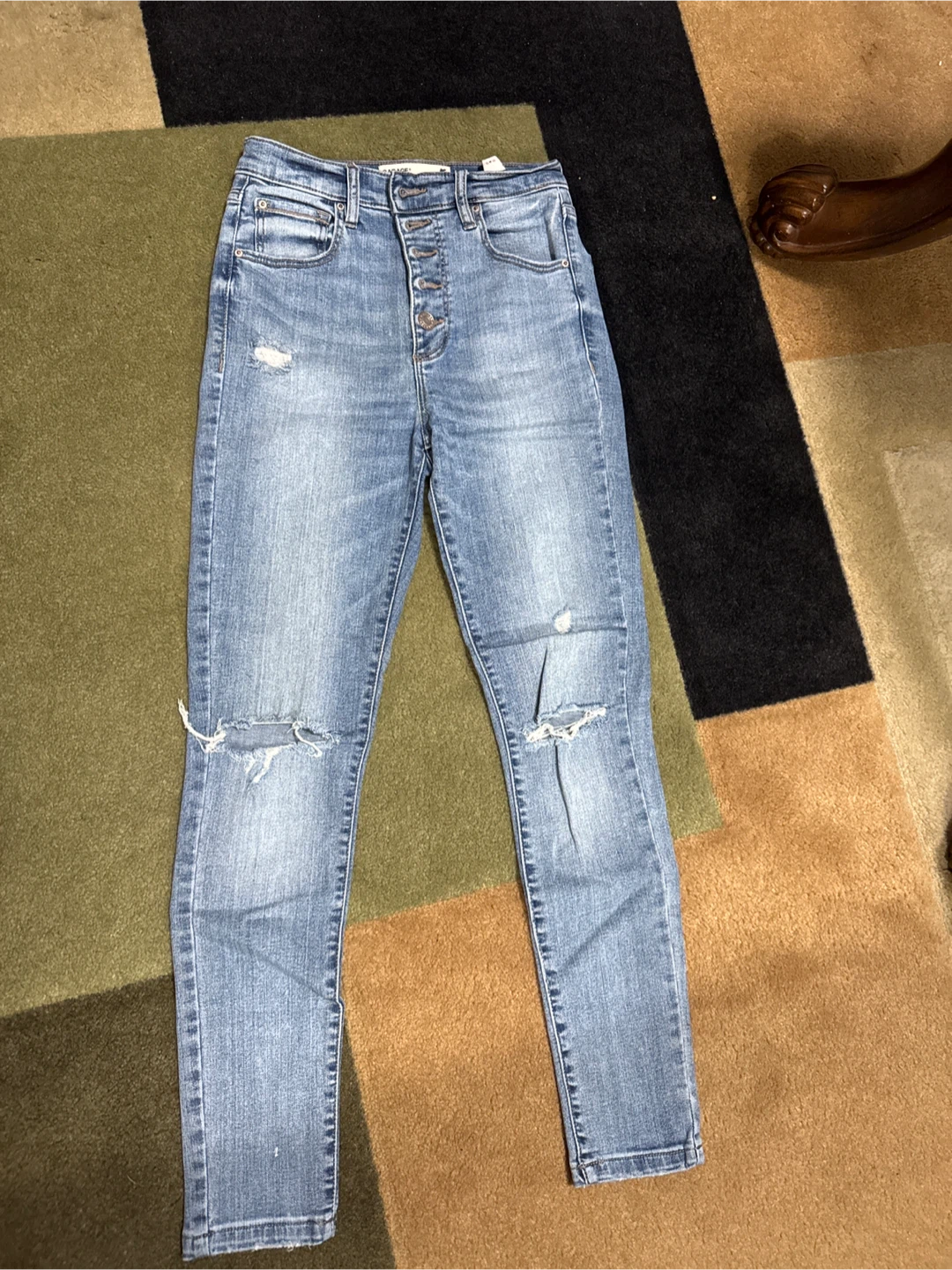 GUC Levi's High Waisted Button Fly Jeans